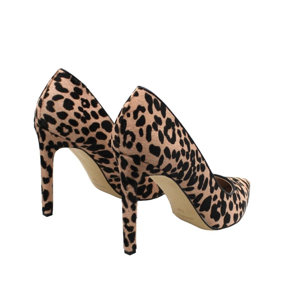 Nine West Womens Tatiana 5 Calf Hair Dress Heels Brown - Picture 6 of 9